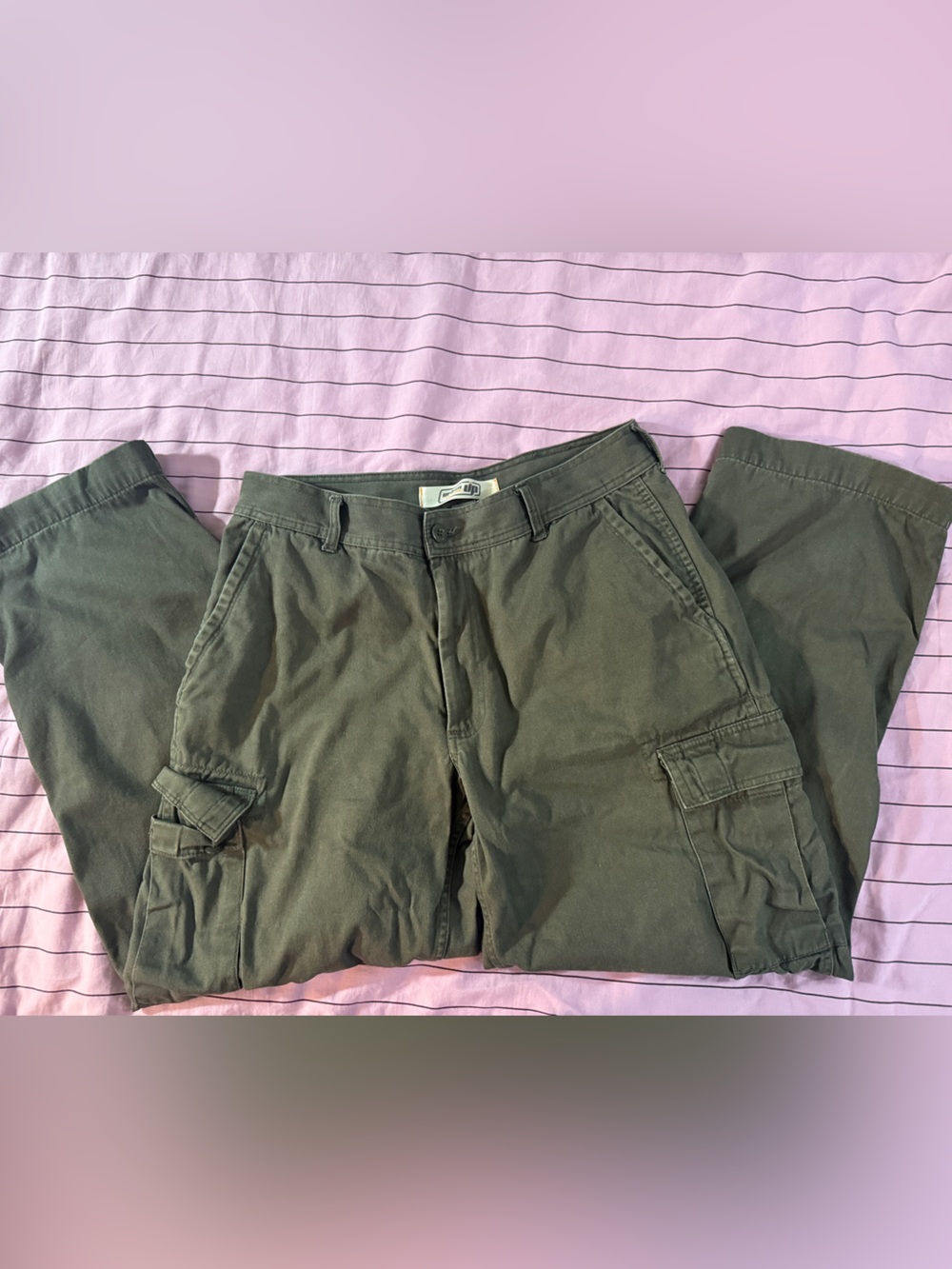 VTG cotton cargo pants - vintage